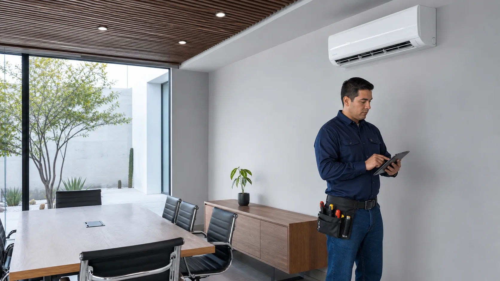 Aplicación de Minisplits Highwall en proyecto HVAC