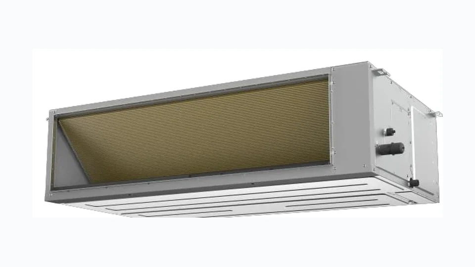 Fan coil inverter para instalación comercial con ductería